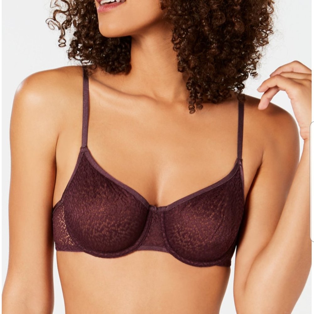 DKNY Modern Lace sheer Demi Bra
